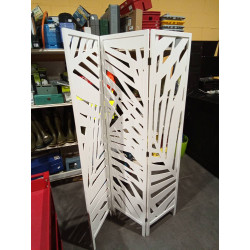 BIOMBO MADERA BLANCO