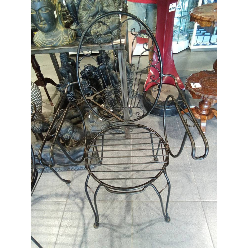SILLA JARDIN HIERRO