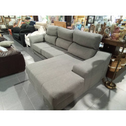 CHAISE LONGUE GRIS...