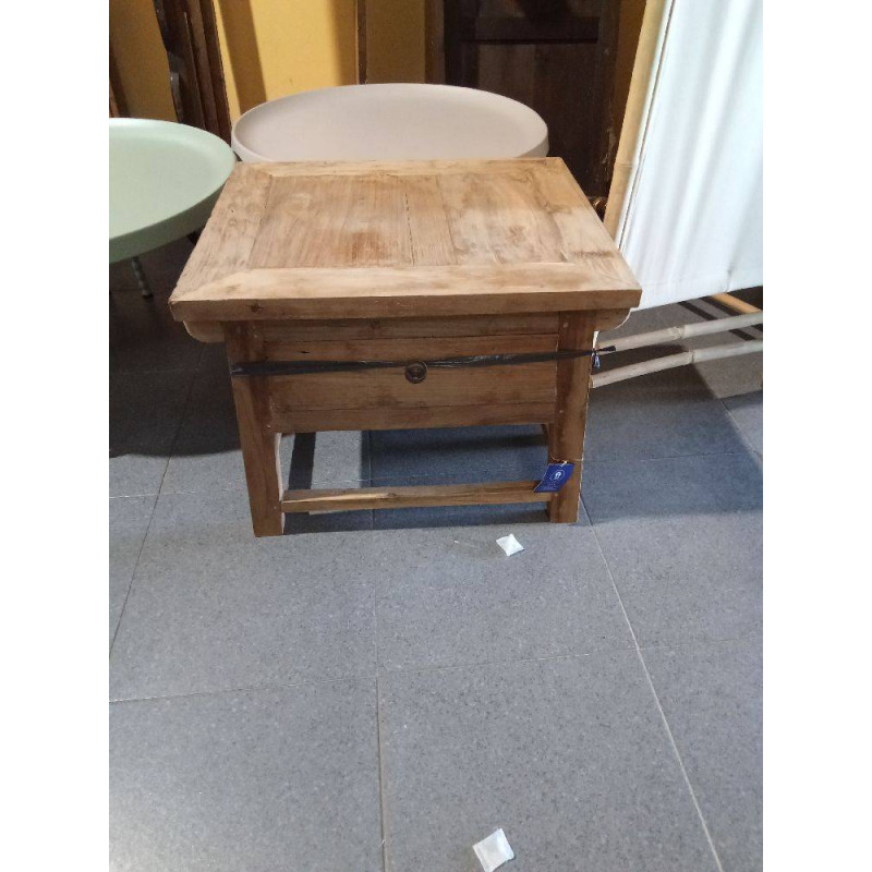 MESITA DE NOCHE TEKA 60X51X50 NATURAL