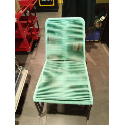 SILLA TRENZADA TURQUESA
