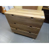 COMODA MANGO 100X40X90 3 CAJONES 