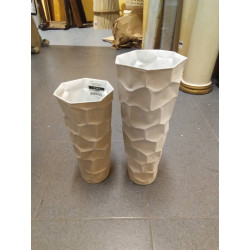 JARRON SET 2 METAL 19X19X48...