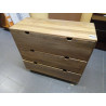 COMODA MANGO 100X40X90 3 CAJONES 