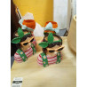 MACETERO RESINA 22X13X28 CHICA LAZO