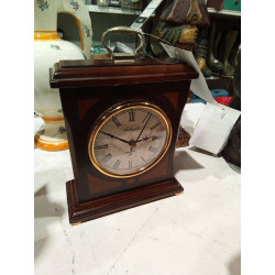 RELOJ MADERA MARQ. SOBREMESA