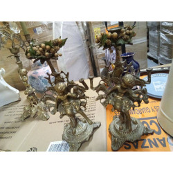 PAREJA CANDELABROS 