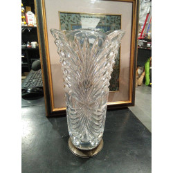 JARRON CRISTAL PLATA
