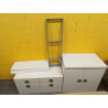 MUEBLE 2MODULOS ALMACENAJE CON ESTANTERIA