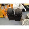 PORTA VELAS METAL