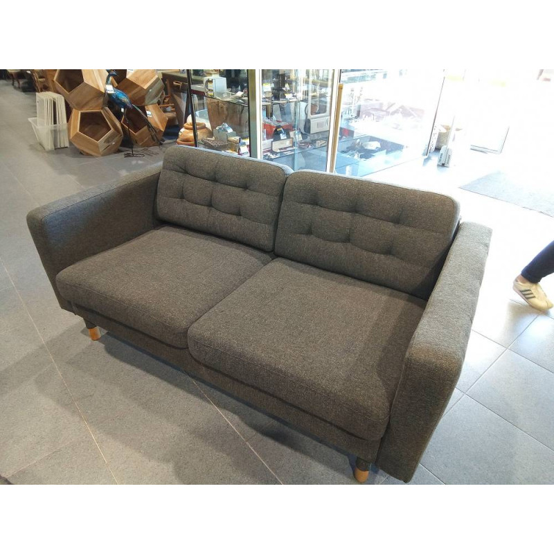 SOFA 2 PLAZAS GRIS