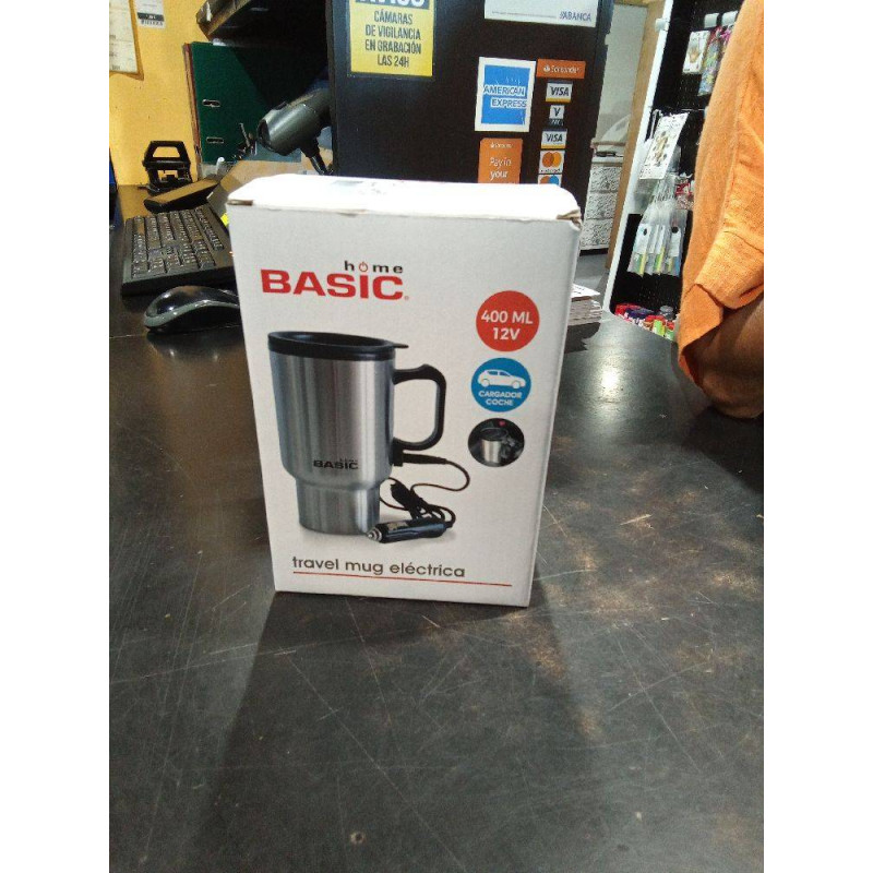 TAZA MUG ELECTRICA CARGADOR COCHE