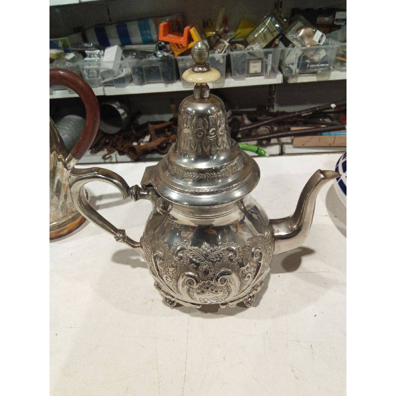 TETERA BAÑO PLATA