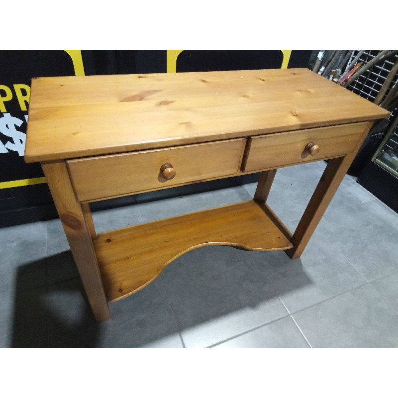 CONSOLA 2 CAJ. MADERA