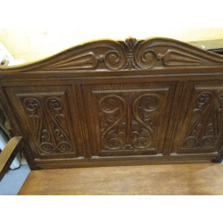 BANCO MADERA RESPALDO ALTO
