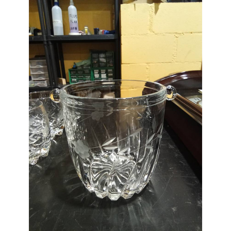 CUBITERA CRISTAL TALLADO