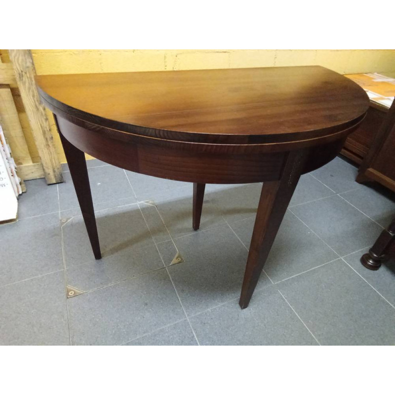 MESA CONSOLA MADERA EXTENSIBLE DIAM.110 CM