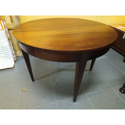 MESA CONSOLA MADERA EXTENSIBLE DIAM.110 CM