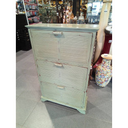MUEBLE ZAPATERO VERDE DECAPE