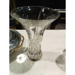 JARRÓN CRISTAL PLATA