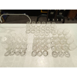 12 COPAS CRISTAL TALLADO