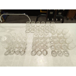 12 COPAS CRISTAL TALLADO