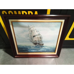 CUADRO VELERO ÓLEO 