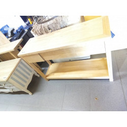 CONSOLA PINO 120X40X78 NATURAL