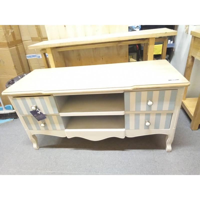 MUEBLE TV 120X48X60 BLANCO