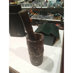 MORTERO AFRICANO CON PILON