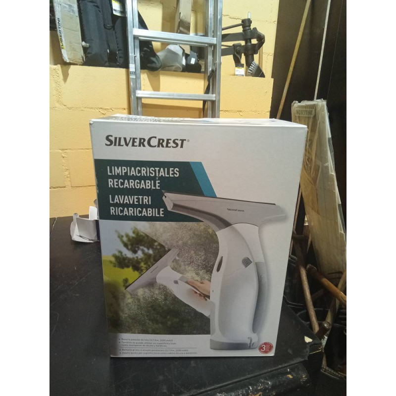 LIMPIACRISTALES RECARGABLE SILVERCREST