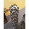 JARRON METAL 25X25X69 VERDE