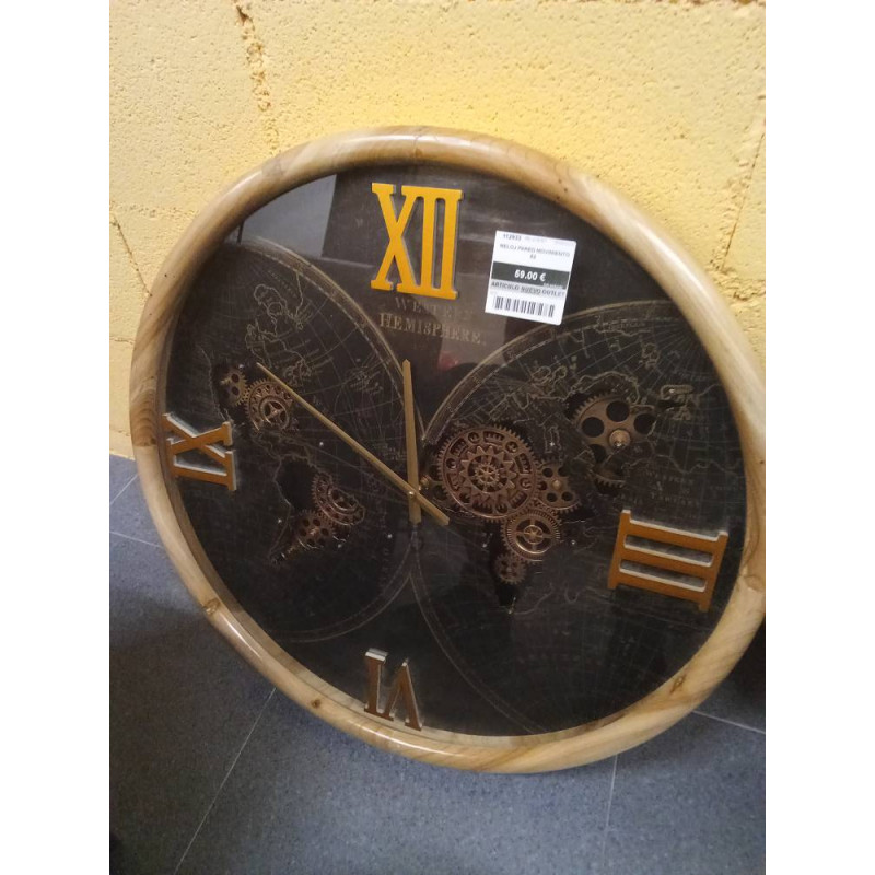 RELOJ PARED MOVIMIENTO 62