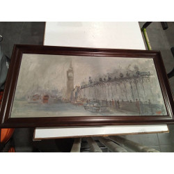 CUADRO ÓLEO  LONDON FOG 