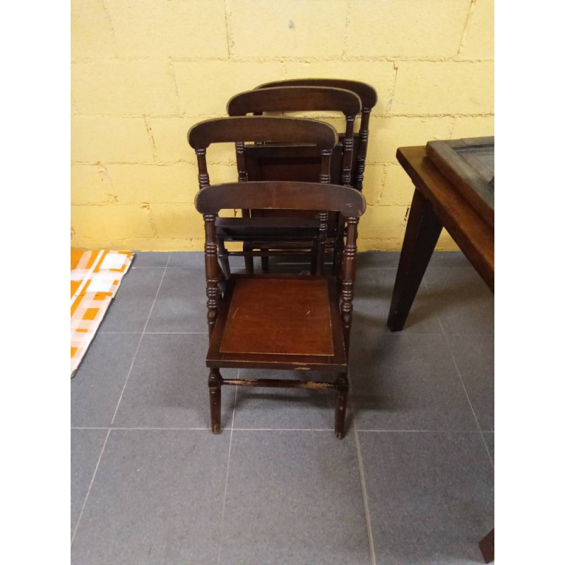 LOTE 4 SILLAS PLEGABLES