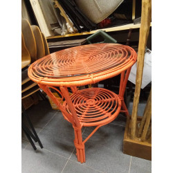 MESA AUXILIAR BAMBU CRISTAL 