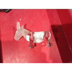 BURRO CRISTAL PLATA