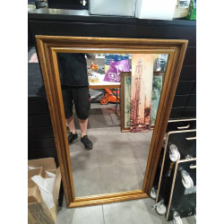 ESPEJO DORADO 70X125