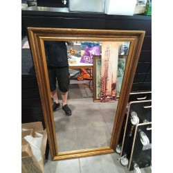 ESPEJO DORADO 70X125