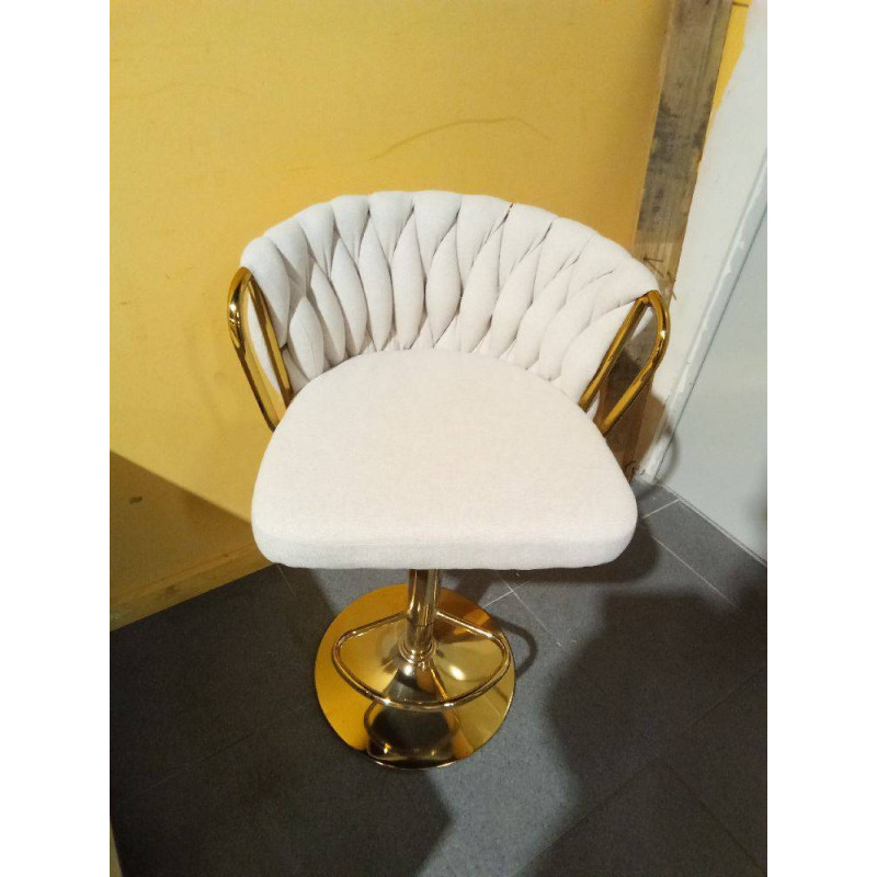 TABURETE METAL TRENZADP 53X55X100