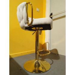 TABURETE METAL TRENZADP 53X55X100