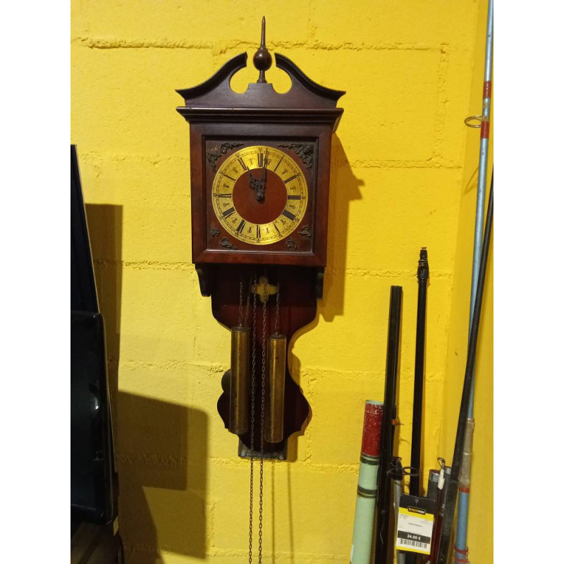 RELOJ DE PARED A RESTAURAR (FUNCIONA)