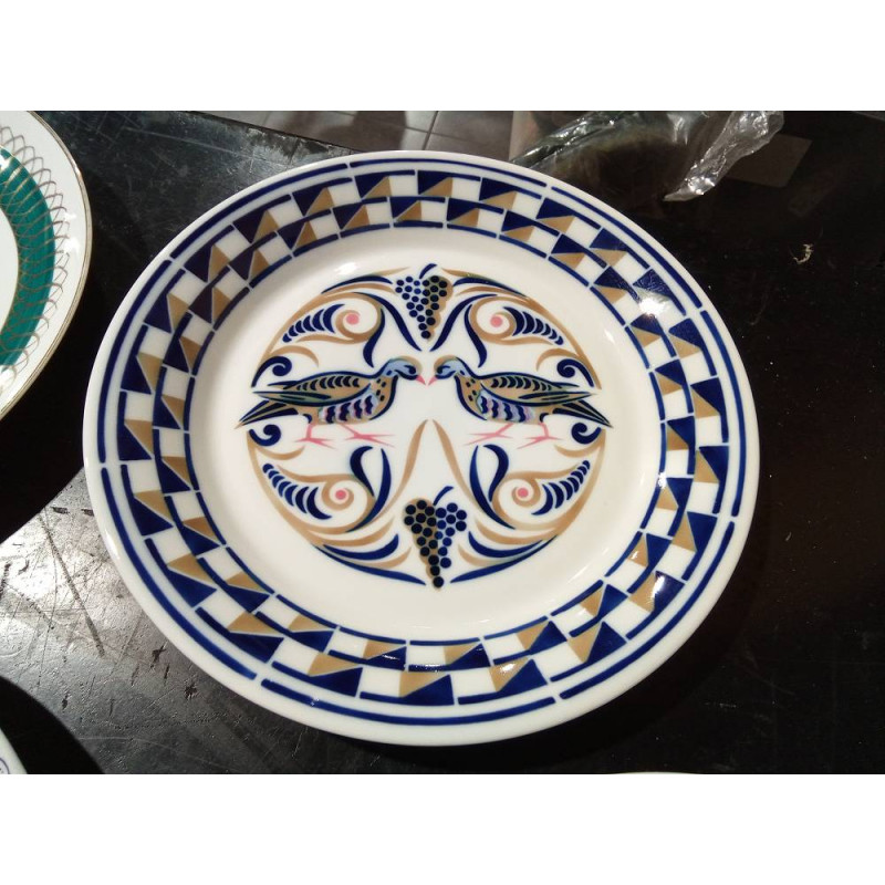 SARGADELOS PLATO NUMERADO PERDICES