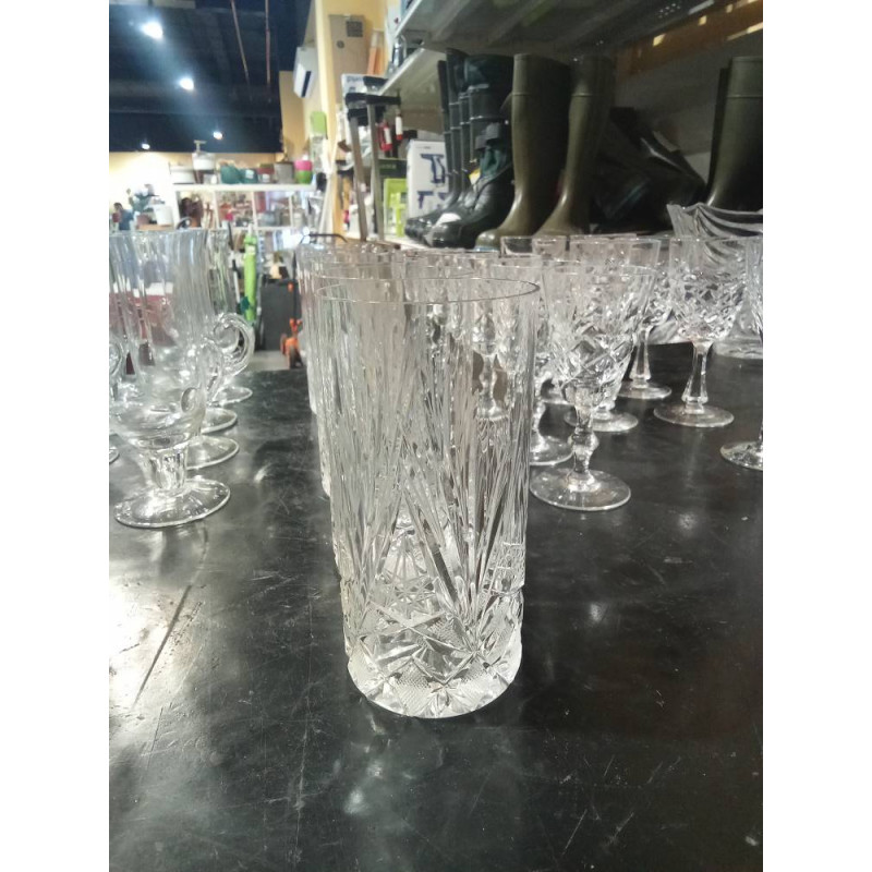 JGO 6 VASOS TALLADOS