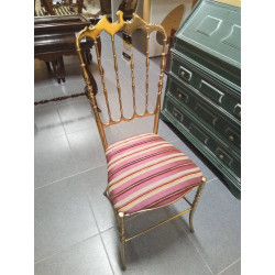 SILLA DORADA CHIAVARI VINTAGE