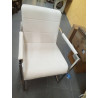 BUTACA POLIESTER ACERO 75X57X92 BL