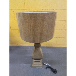 LAMPARA SOBREMESA MADERA...