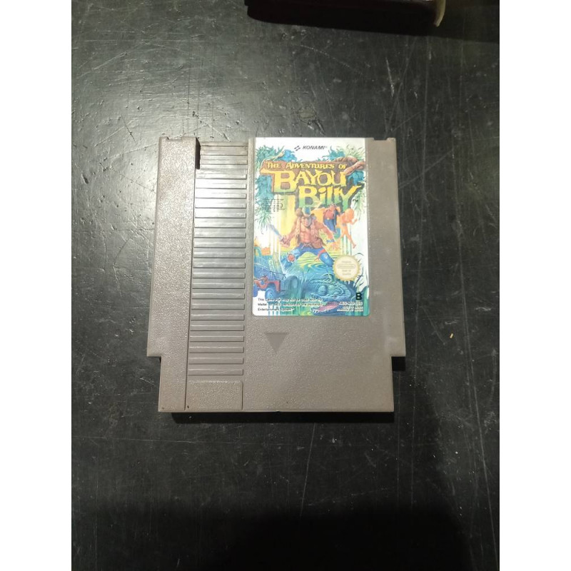 JUEGO NINTENDO NES THE ADVENTURES OF BAYOU BILLY